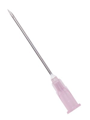 Terumo AGANI Hypodermic Needles  18G x 38mm (Pink) - Box/100