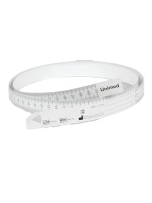 UNIMED Disposable measuring tape, 100cm - Box/500