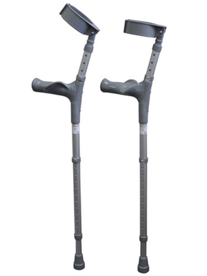 Ergonomic Forearm Crutches Medium - Pair