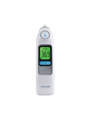 Welcare Ear Thermometer with Colour Fever Indicator - Each
