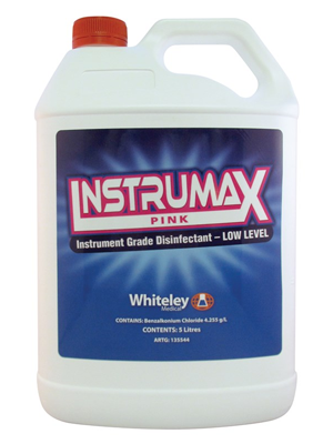 Instrumax® Pink Instrument Grade Disinfectant 5L - Box/2