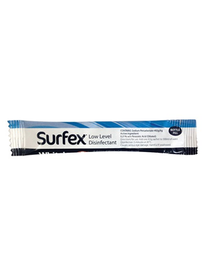 Surfex® Dry Surface Biofilm Remover Powder Bottle Fill 8.5g - Box/4