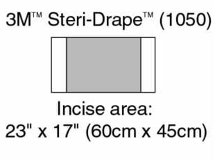 Steridrapes 60cm x 45cm - Ctn/10