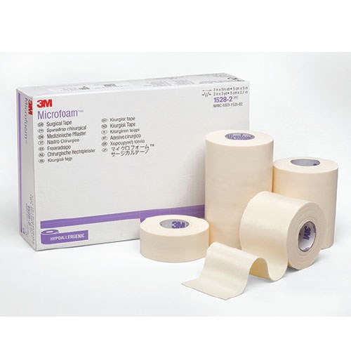 3M Microfoam Surgical Tape 50mm x 3m - Box/6