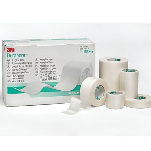 3M Durapore Surgical Tape 12mm x 9.1m - Box/24