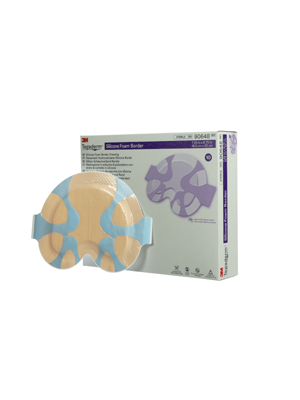 3M™ Tegaderm™ Silicone Foam Border Sacral Dressing,18.5x22cm - Box/5