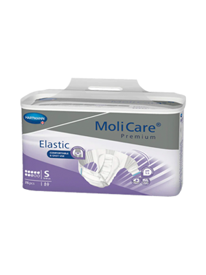 Molicare® Premium Elastic 8 Drops Incontinence Pads, Small – Ctn/3