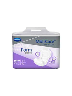 Molicare Premium Plus Size 8 Drops Incontinence Pads - Ctn/3
