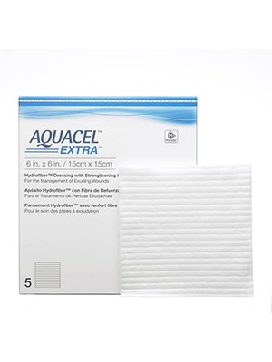 Aquacel AG+ Extra Wound Dressings 15cmx15cm- Box/5