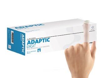 Adaptic Digit NA Large Dressing 2.8cm Diameter Box/10