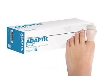 Adaptic Digit NA Toe or Large Dressing 2.8cm Diameter