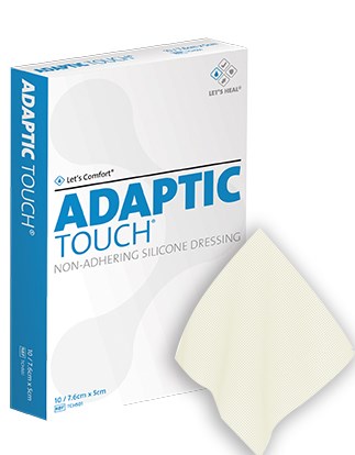 Adaptic Touch NA Silicone Dressing 5cm x 7.6cm - Box/10