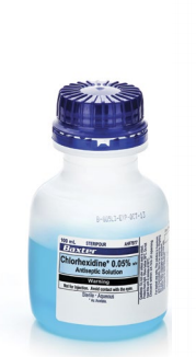 Chlorhexidine 0.05% Antiseptic Solution Bottle, 100mL - Each