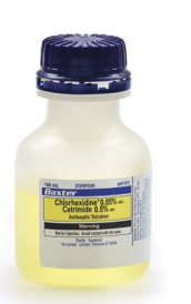 Chlorhexidine 0.05% & Cetrimide 0.5% Anitseptic Solution 100mL