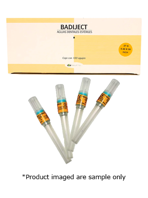 Badiject Needle Dental 27g L 35mm - Box/100