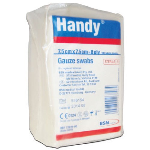 Handy® Sterile Gauze 5cm - Pkt/100