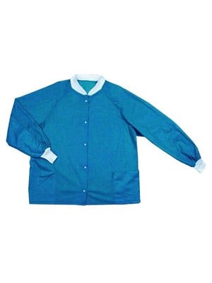 BARRIER® Long-Sleeved Jacket Large Blue- Ctn/48