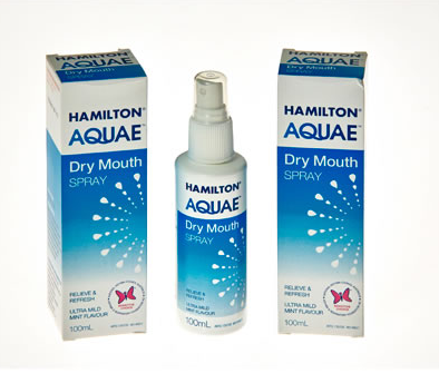 Hamilton Aquae Dry Mouth Spray 25mL