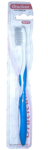 CCP Oraclean Soft Seasonal Toothbrush Blue 12's