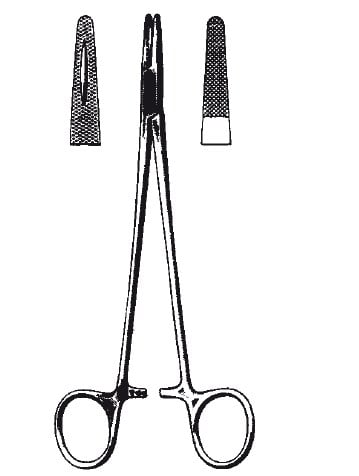 NEEDLEHOLDER M/HEGAR TC 14cm