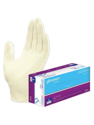 latex glove exam