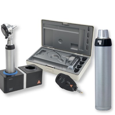 BETA 400® F.O. LED Otoscope & Ophthalmoscope Set
