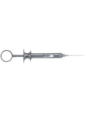 SYRINGE Aspirating SL022C Ring Pull Long Needle 2.2ml