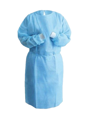 Inhealth™ Disposable Level 2 Isolation Gown, Blue - Pkt/10