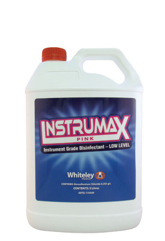 Instrumax® Pink Instrument Grade Disinfectant 5L (LOW LEVEL)