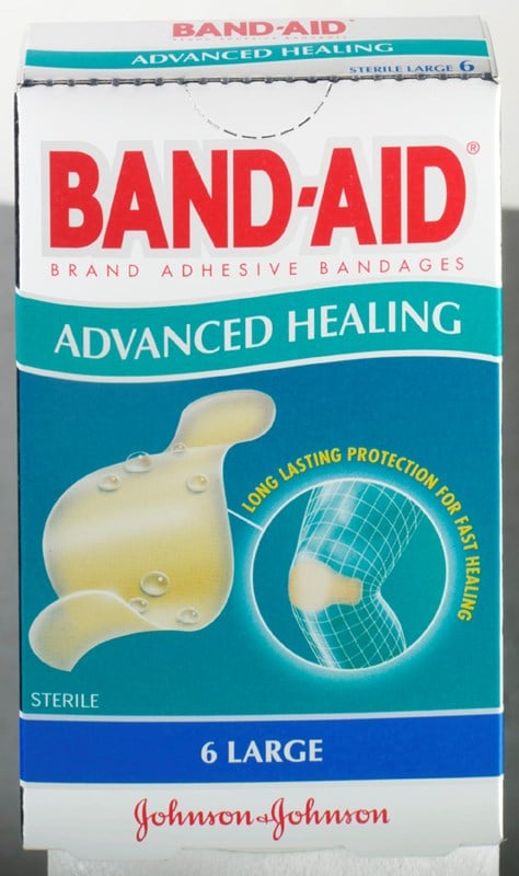 BANDAID ADVANCED LARGE 6x6's