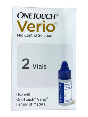 OneTouch® Verio® Mid Control Solution 3.8mL - Pkt/2