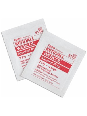 Webcol Alcohol Swabs - Box/200