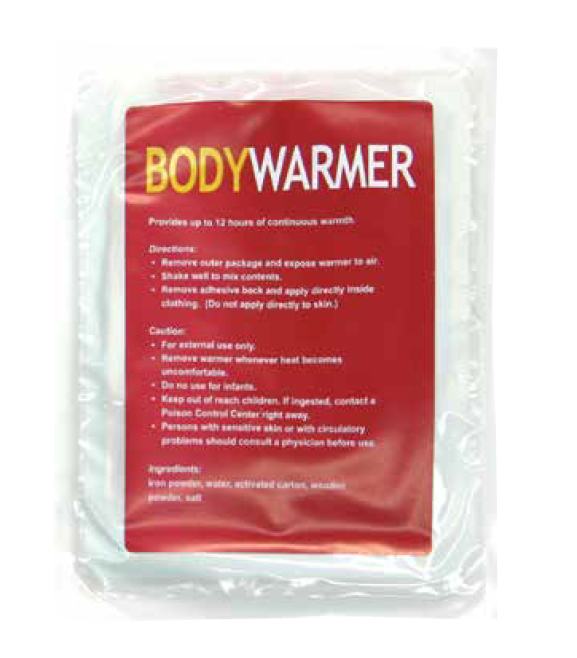 Body Warmer 135mm x 100mm