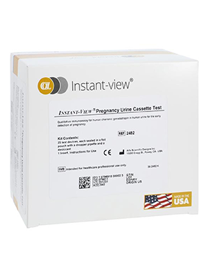 Instant-view® Pregnancy Urine Cassette Test - Box/25