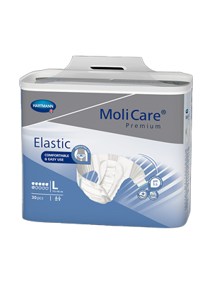  MoliCare Premium Elastic 6 drops Large 30pcs- Ctn/3