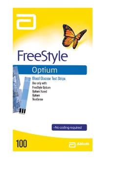Optium Glucose Strips - Box/100 (XCEED)