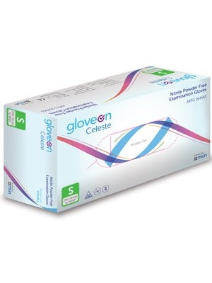 Celeste Nitrile Powder Free Examination Glove (S) - Box/200