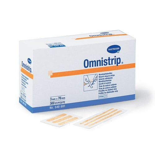 Omnistrip Wound Closure Strips 3x76mm - Box/50