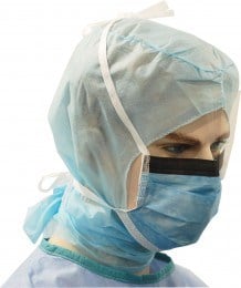 PRIMAGARD 120 LATEX FREE, ANTI-FOG, ANIT-GLARE EARLOOP MASK 25's