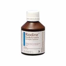 Riodine Povidone-Iodine Solution 10% - 100mL