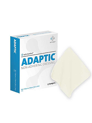 Adaptic Dressing 7.6 x 7.6cm Box/50