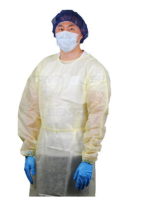 OWEAR® Impervious Gown Yellow – Sonically Bonded – Ctn/50