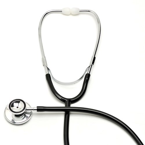 Dual Head Stethoscope Black