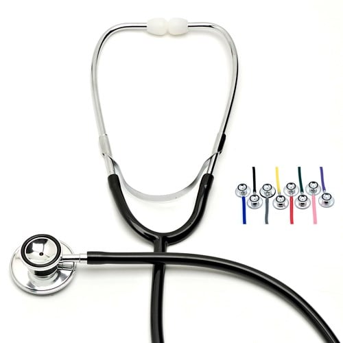 Dual Head Stethoscope Red