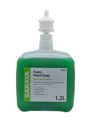 Saraya Smart-San Antibacterial Foaming Soap 1.2L - Ctn/8
