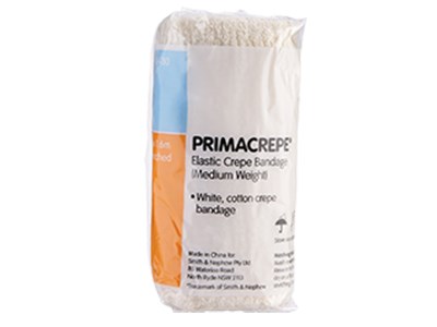 PRIMACREPE™ Elastic Crepe Bandage 10cmx 1.6m Medium Pk/12