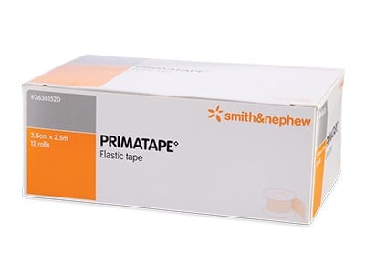 PRIMATAPE™ Elastic Tape 2.5cm x 2.5m - Box/12