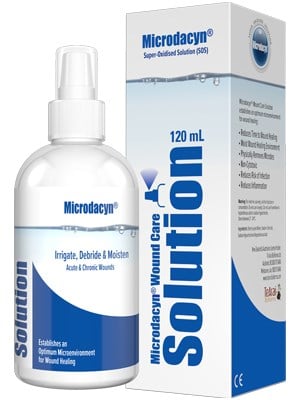 Microdacyn Wound Care Solution Spray Bottle 120ml - Each