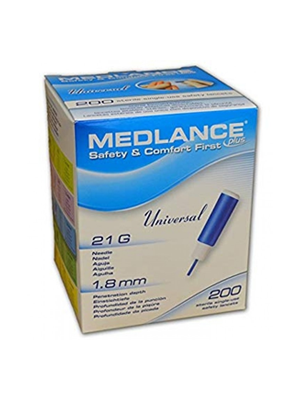 LANCET MEDLANCE PLUS UNIV 21g - Box/200